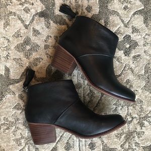 Toms Carpe Diem leather booties